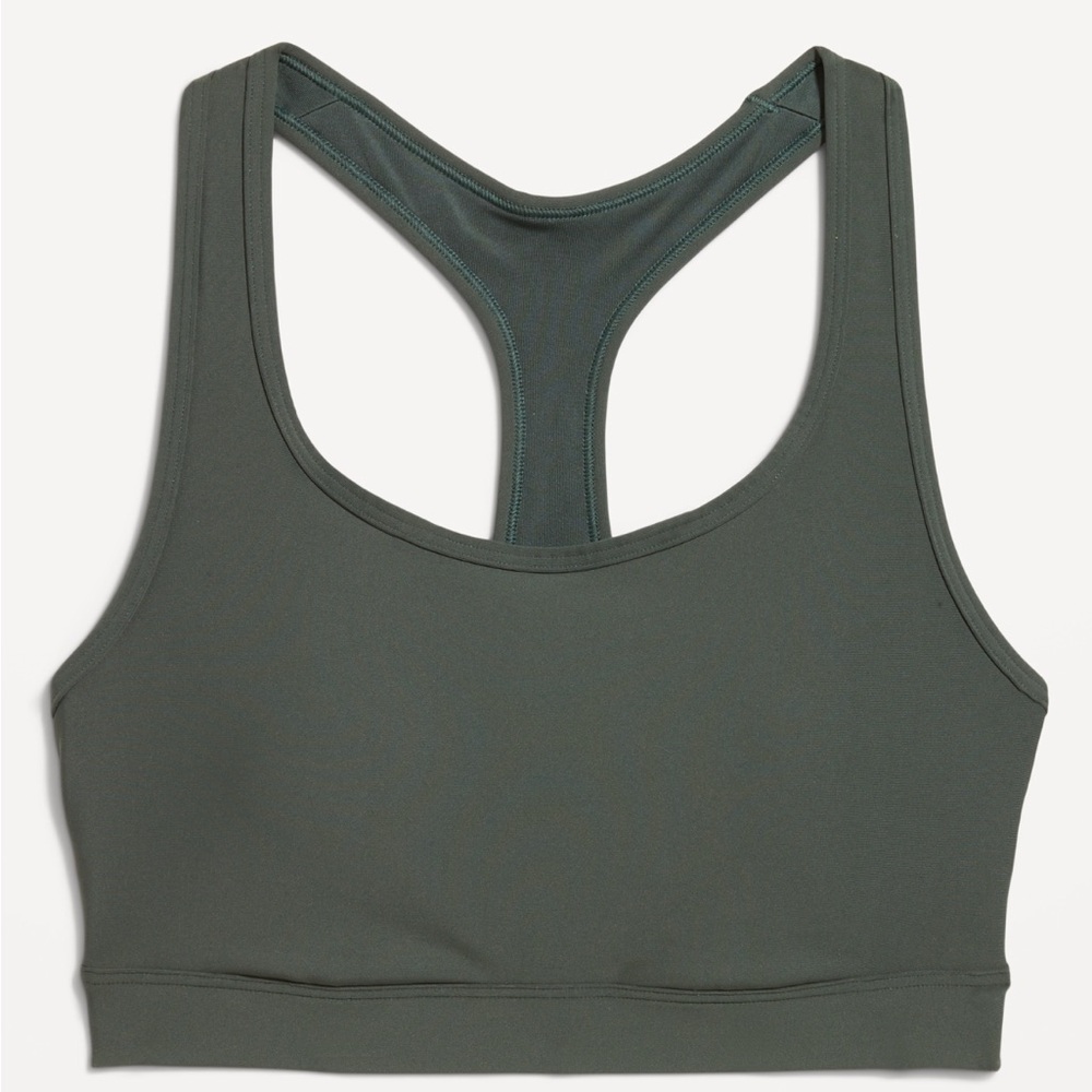 NWOT OLD NAVY GREEN SPORTS BRA RACERBACK SIZE 2X